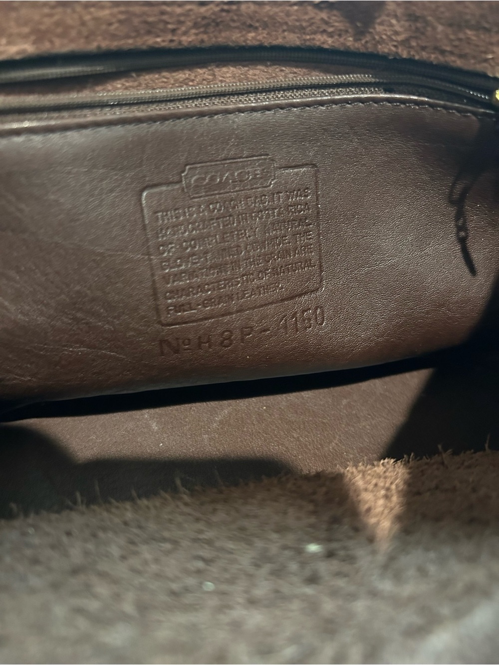 Vintage Coach Fletcher Bag (Style #4150) EUC - Picture 5 of 12